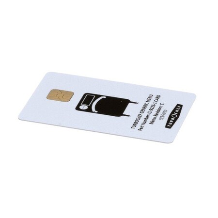 Turbochef Menu Card, Prog, Sota Gm I1-9225-1